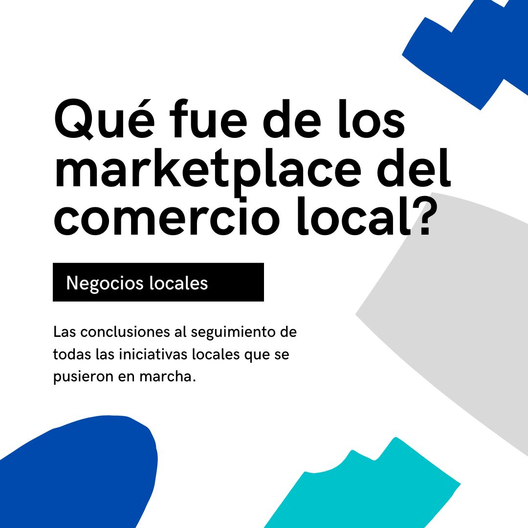 Análisis de la evolución de la creación de marketplace locales en municipios